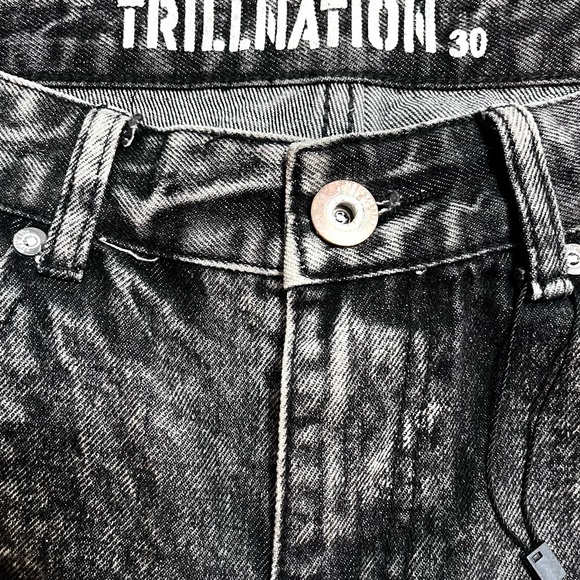 Distressed Designer Jeans - Picture 3 of 5